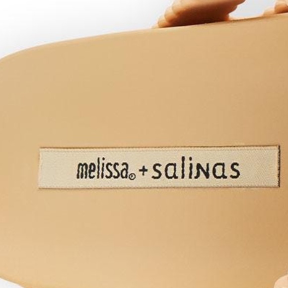 Melissa Cosmic Salinas Slide Sandal in Tan Size 9 - Picture 2 of 5